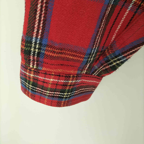 プレンティス Prentiss USA製 チェック コットンネルシャツ メンズ JPN:S